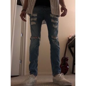 BDG Destructed Skinny Jeans